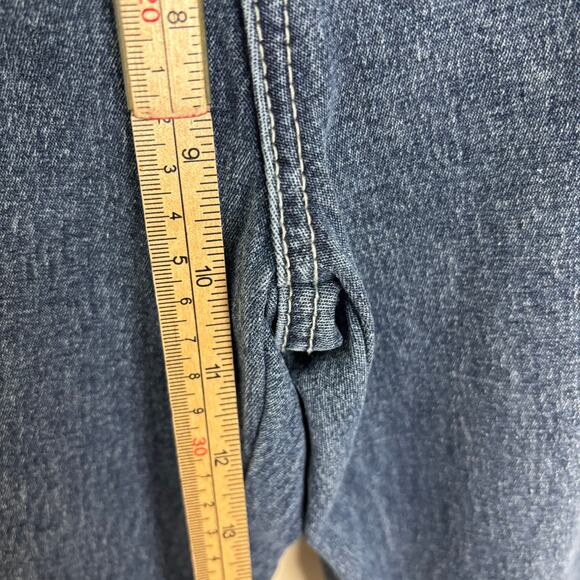 DG2 Diane Gilman Embellished Straight Leg Jeans High Rise Festival Western 8 - Picture 8 of 9